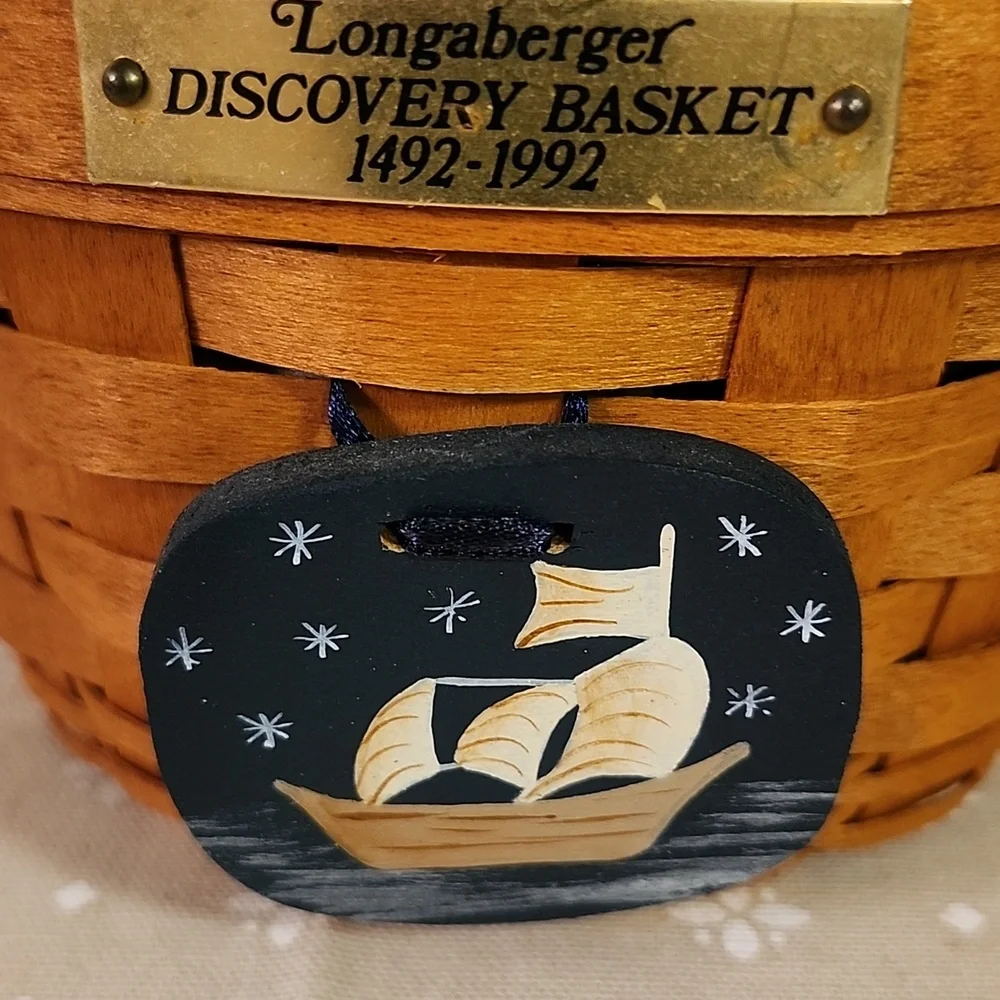Longaberger Discovery Basket with Nautical Accent